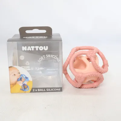 Jouet de dentition (Rose) de Nattou
