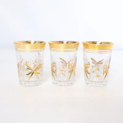 Shotglas (Transparant, Goud) van Bacardi
