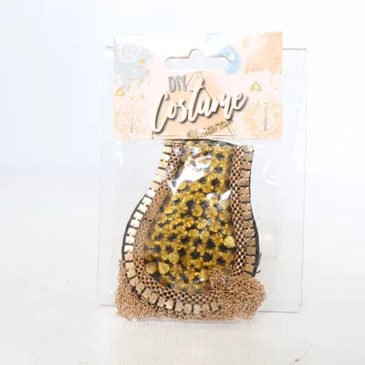 Broche (Noir, Or) de Deiters Plastique, Métal inconnu