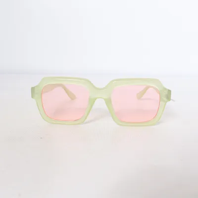 Sunglasses (Green, Pink) from ASOS