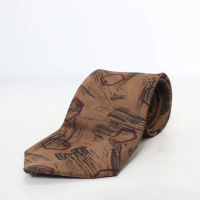 Tie (Brown, Multicolored) from Portia Polyester