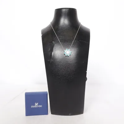 Halsband (Blå, Silverfärgad, Rosa) från Swarovski Okänd metall