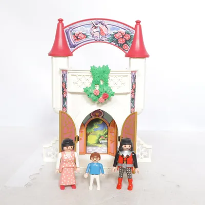 Dukkehus (Hvid, Pink) fra Playmobil
