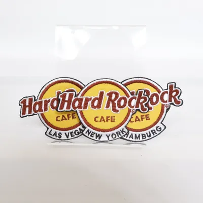 Strijk embleem (Meerkleurig) van Hard Rock Cafe