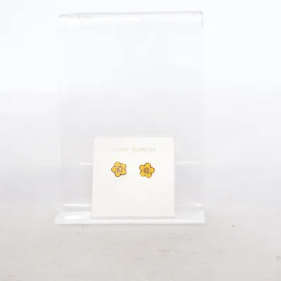Örhängen (Gul, Guldfärgad) från Tory Burch Mässing