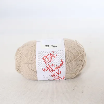 Yarn (Beige) from Sandnes Garn Merino wool
