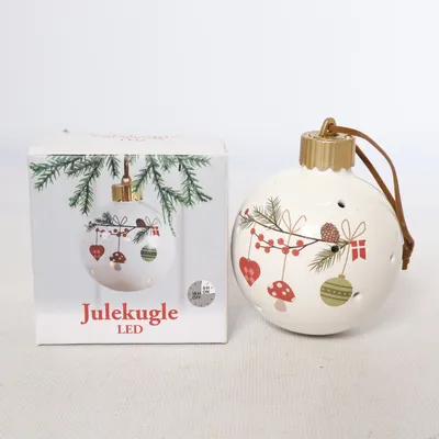 Kerstversiering (Julekugle Led)