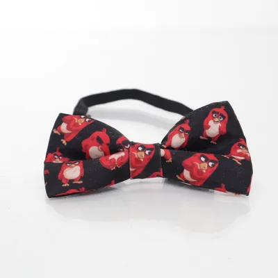 Bow tie (Black, Multicolored) from Rovio Polyester
