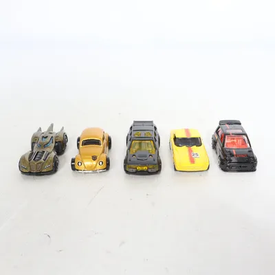 Legetøjsbil (Sort, Gul, Guld) fra Hot Wheels