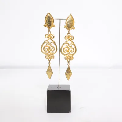 Clip on earrings (Gold) from Sonia Rykiel Unknown metal