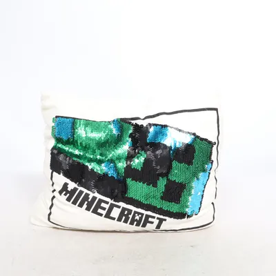 Sierkussen (Wit, Groen, Blauw, Zwart) van Minecraft