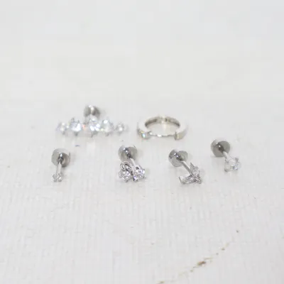 Earrings (Silver) Unknown metal