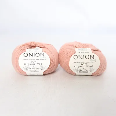 Garen (Soft Organic Wool + Nettles) van Onion Knit Wol