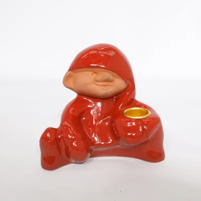 Candle holder (Red, Multicolored) from Nittsjö