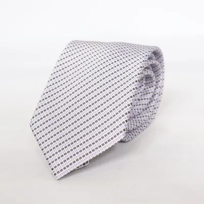 Cravate (Violet, Noir, Blanc) de Giorgio Soie
