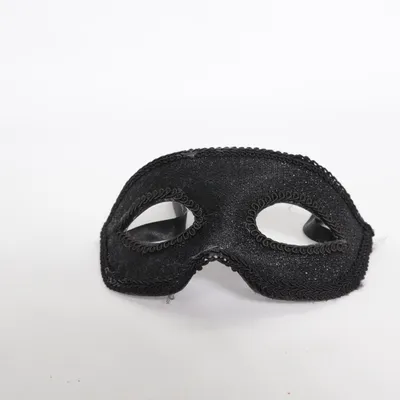 Maskeradmask (Svart)