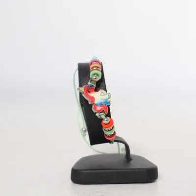 Bracelet de cheville (Vert, Multicolore) Métal inconnu