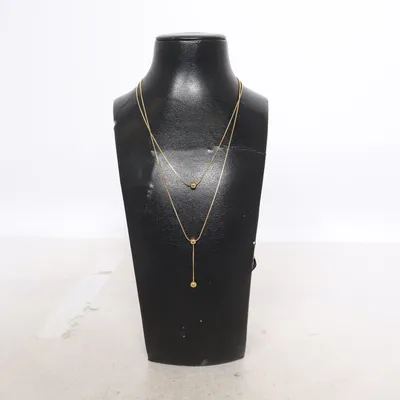 Necklace (Gold) from Steel Unknown metal