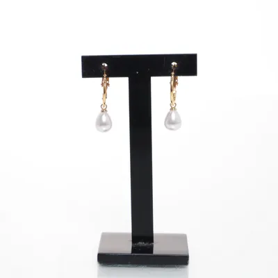Oorbellen (Wit, Goud) Onbekend materiaal