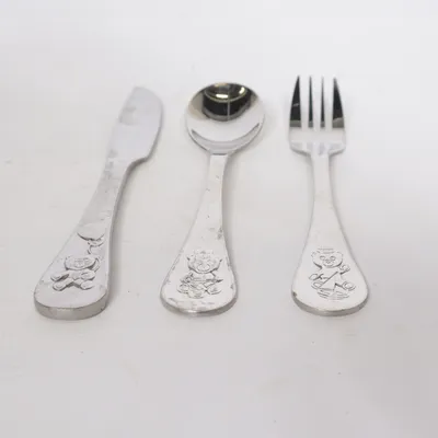 Barnbestick (Silverfärgad) från Stainless Rostfritt stål