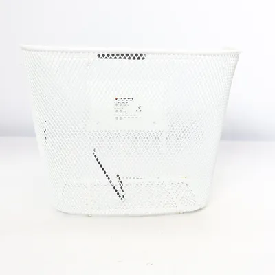 Bicycle basket (White) from Bikemate