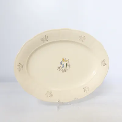 Serving platter (Blomster 40-50 tal , Vintage ) from Rörstrand