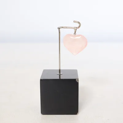 Pendant (Pink) Unknown metal