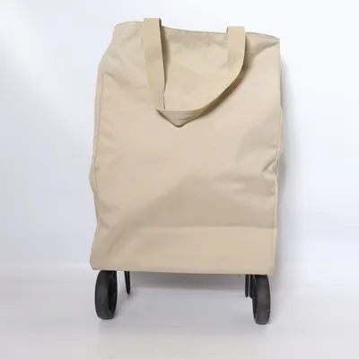 Foldable shopping trolley (Beige) from Design House Stockholm Polyester