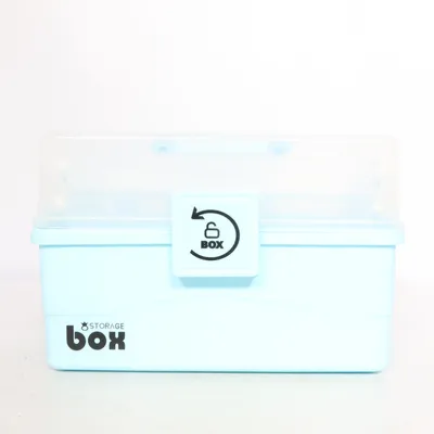 Boîte à couture (Bleu) de Storage.