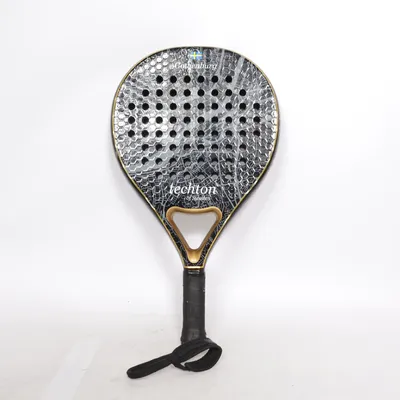 Padel bat (Sort, Grå) fra Techton