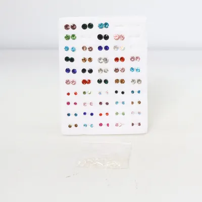 Earrings (Multicolored) Unknown metal