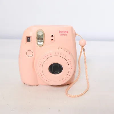 Polaroid kamera (Instax Mini 8) fra Fujifilm
