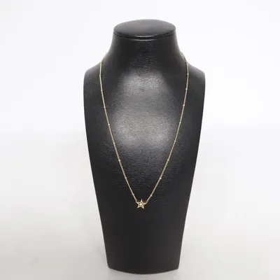 Necklace (Gold, White) from Estella Bartlett Unknown metal