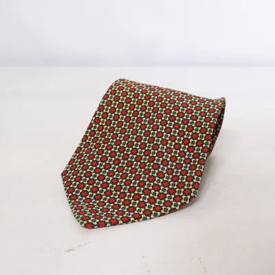Tie (Red, Blue, Yellow) from Jean Claire Silk