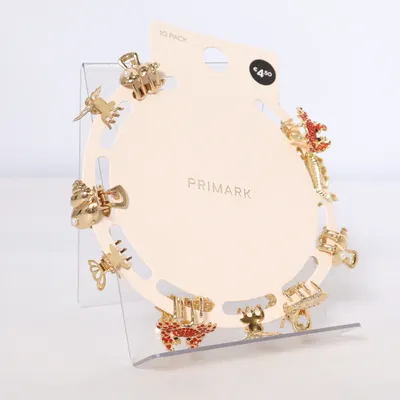 Hårklemme (Guld, Rød) fra Primark