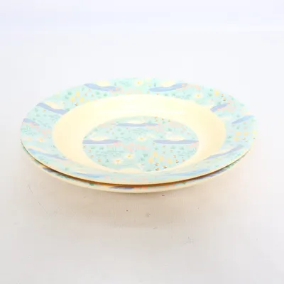 Assiette creuse (Beige, Multicolore) de Rice
