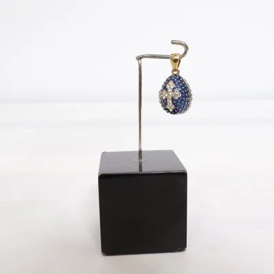 Pendant (Blue, Gold)