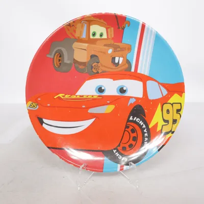 Tallrik (Röd, Blå, Brun) från Disney Store
