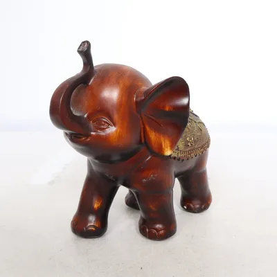 Figurine (Brown, Gold)