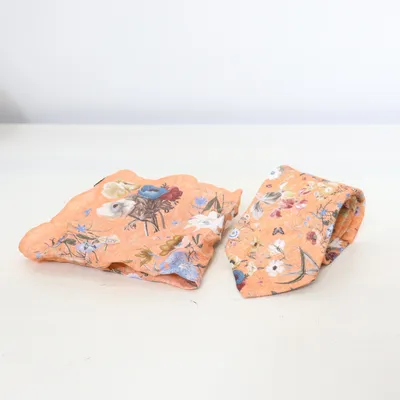 Slips (Orange, Flerfarvet) fra Amanda Christensen Linned