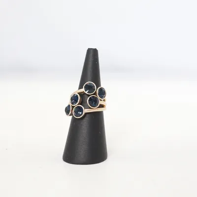 Bague (Argent, Bleu) de Pilgrim Métal inconnu