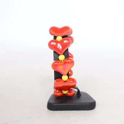 Armband (Rood, Geel) Onbekend materiaal
