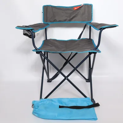 Campingstoel (Grijs, Blauw) van Quechua