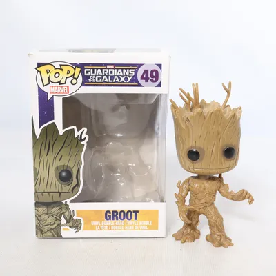 Toy figurine (Groot) from Funko Pop!