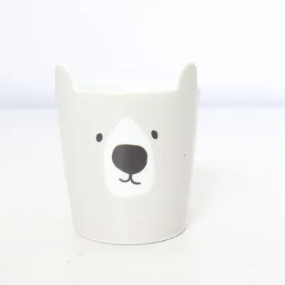Tandborstmugg (Grå, Vit) från H&M Home