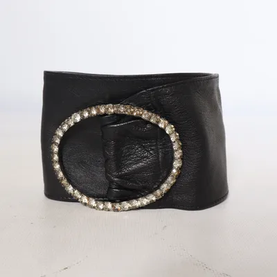Belt (Black) from Merete Fonnesberg Leather