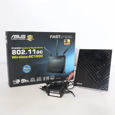 Router (RT-AC68U) from Asus
