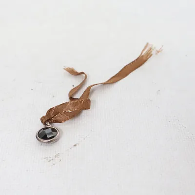 Pendant (Black, Brown) Unknown metal