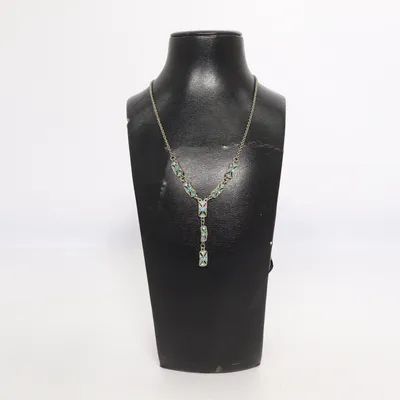 Halsband (Turkos) från Diva Okänd metall