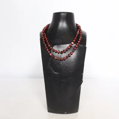 Halsband (Lila) från Pearls for Girls Okänd metall
